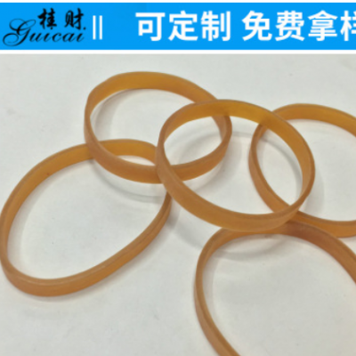 桂財(cái)特殊規(guī)格5AA透明黃橡皮筋橡膠圈牛皮筋現(xiàn)貨廠家直銷原裝無油